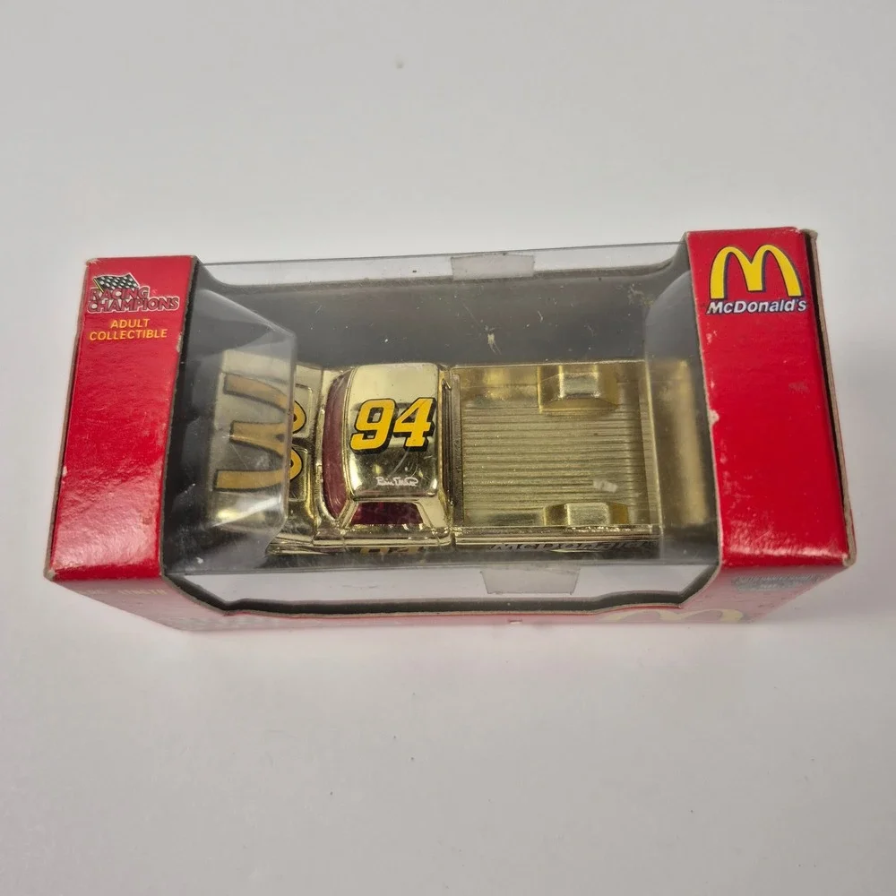 Vintage 1998 McDonalds NASCAR #94 Bill Elliott‎ Gold Truck Diecast Box